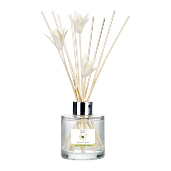 Dyfuzor o zapachu kwiatów Copenhagen Candles White Flowers, 100 ml