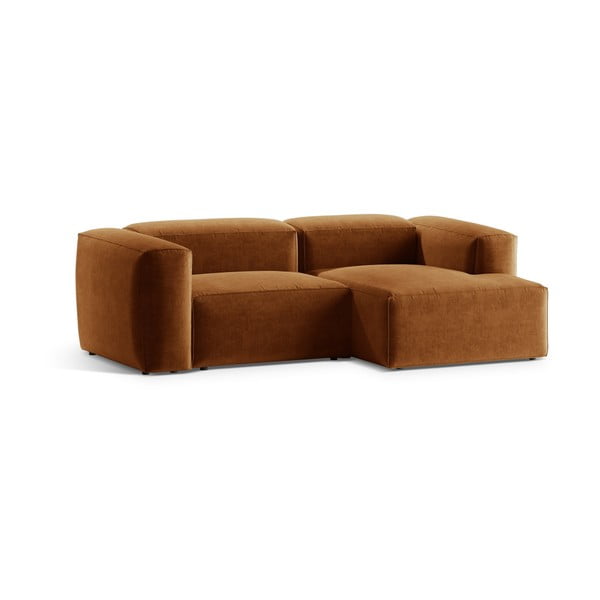 Ceglasty narożnik (prawostronny/z szezlongiem) Bergamo – Cosmopolitan Design-image-2