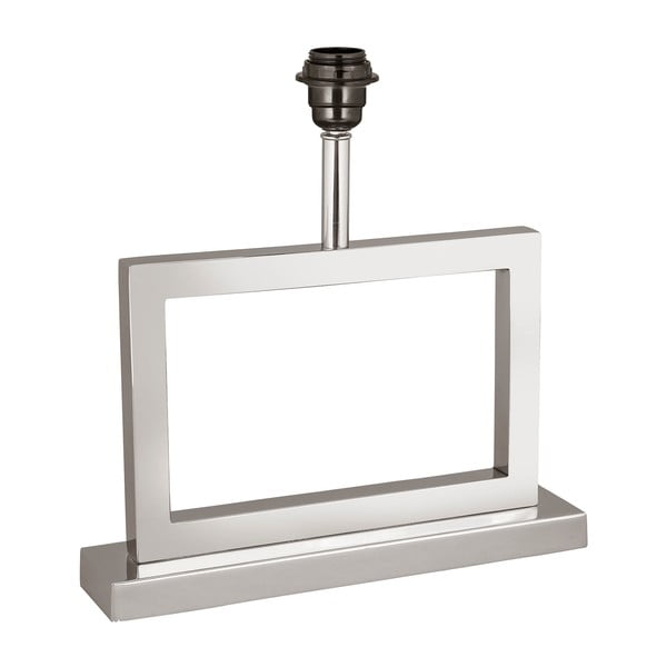 Lampa bez klosza w kolorze srebra z połyskiem 40 cm Kea – Côté Table