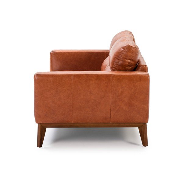Skórzana sofa Ángel Cerdá Cognac, 159 cm-image-3