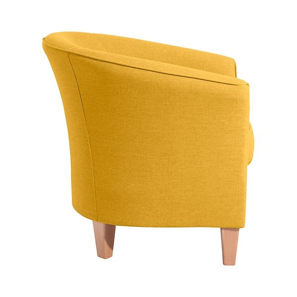 Żołty fotel Max Winzer Livia Yellow-image-4