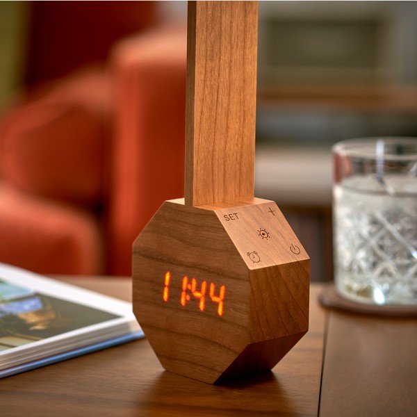 Budzik cyfrowy/stołowy Octagon One LED – Gingko-image-4