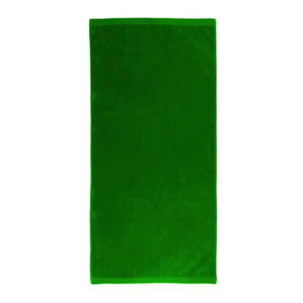 Szmaragdowy ręcznik Artex Alpha, 50x100 cm