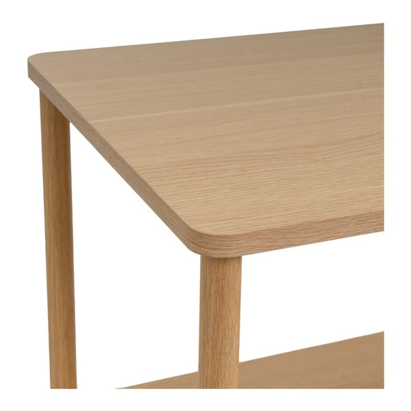 Stolik w naturalnym kolorze 40x80 cm Gaia – Casa Selección-image-1