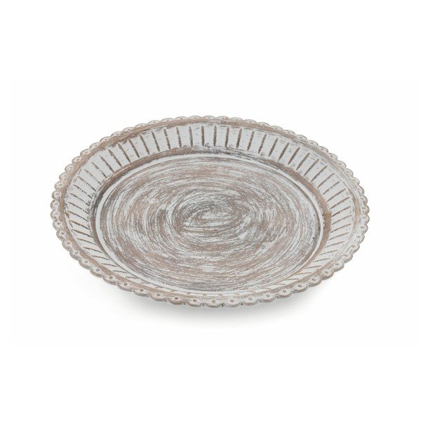 Drewniany talerz Villa d'Este Wood Bronzo Grande