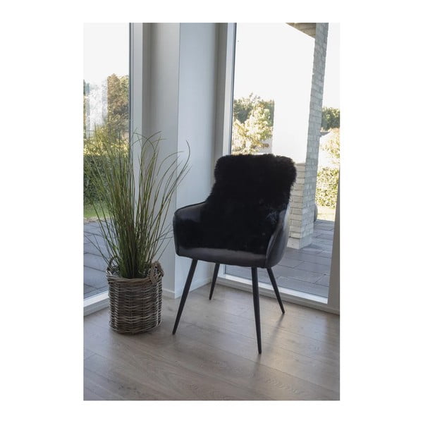 Czarna skóra owcza House Nordic-image-1