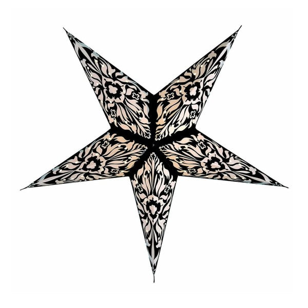 Gwiazda dekoracyjna Five Black, 60 cm