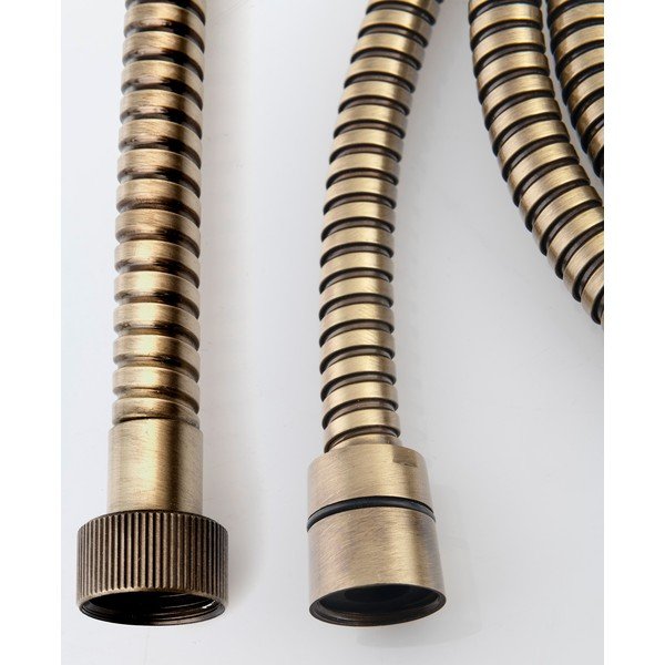 Wąż prysznicowy z mosiądzu w kolorze brązu Powerflex – Sapho-image-1