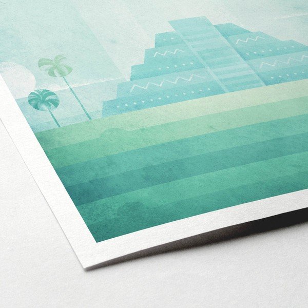 Plakat Travelposter Mexico, 30 x 40 cm-image-2