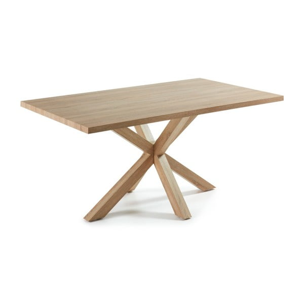 Stół do jadalni Arya, 180x100cm, drewniane nogi