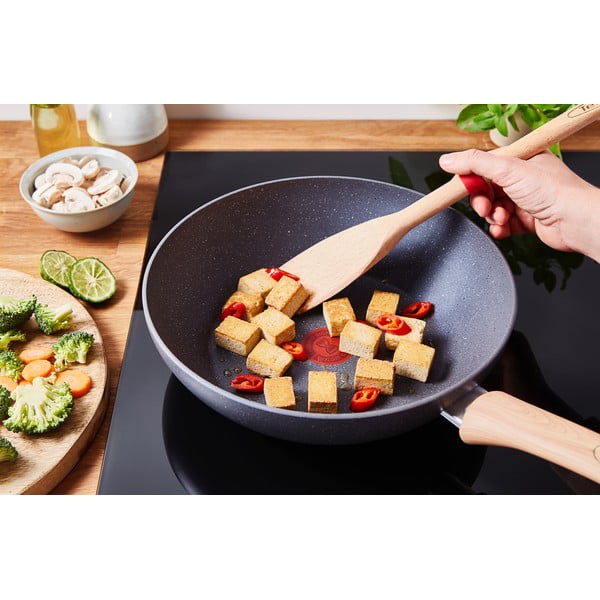 Patelnia wok aluminiowa ø 28 cm Natural Force – Tefal-image-2