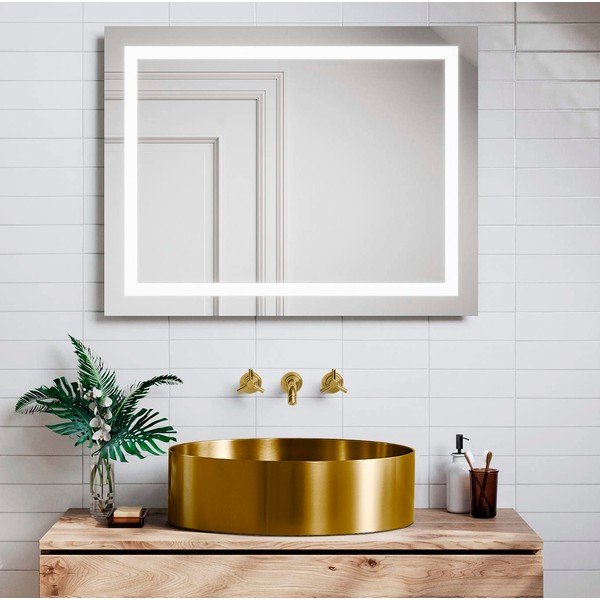 Okrągła umywalka ze stali nierdzewnej w kolorze złota ø 38 cm Aurum – Sapho-image-1