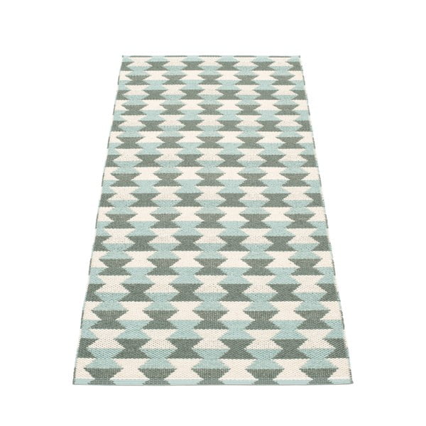 Zielono-turkusowy chodnik odpowiedni na zewnątrz 70x160 cm Dana Army – Pappelina-image-1