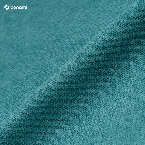 Turkusowy narożnik rozkładany Bobochic Paris Balio, prawostronny-image-1