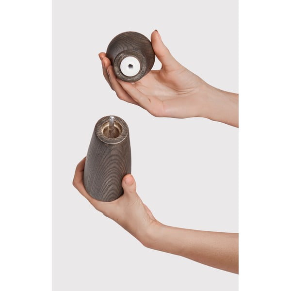 Brązowy drewniany młynek do soli i pieprzu Rustic – Bonami Selection-image-3