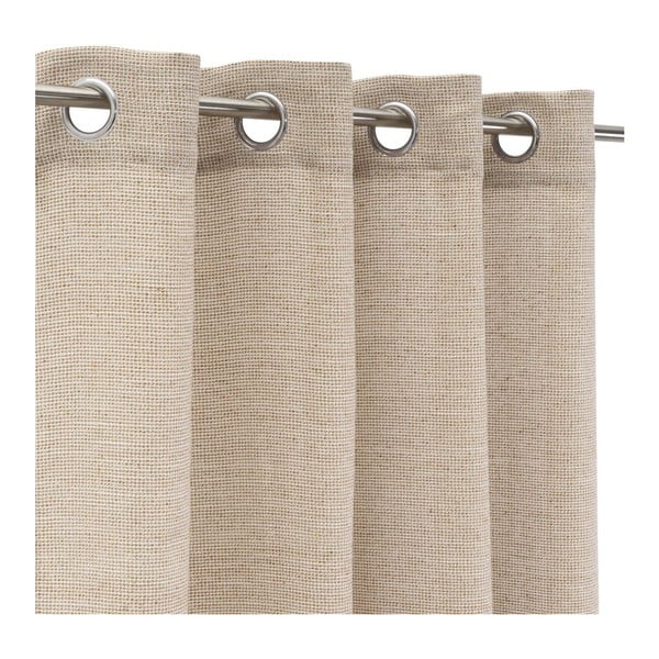 Brązowa zasłona 140x260 cm Cuadrille – Casa Selección-image-2