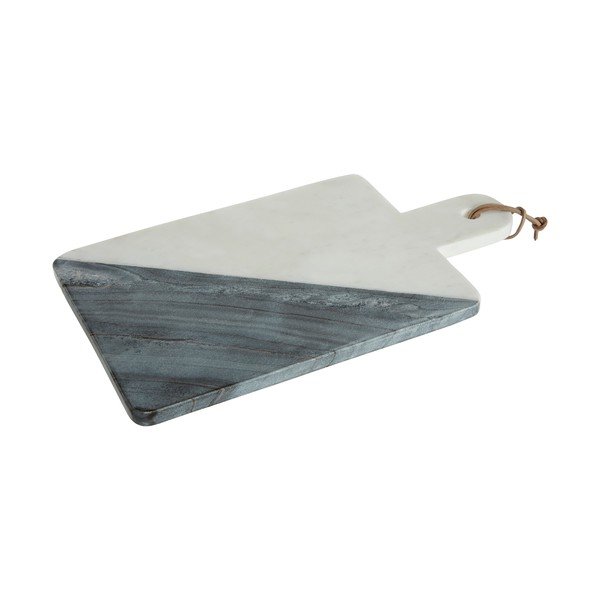 Biało-szara marmurowa deska do serwowania Premier Housewares Paddle
