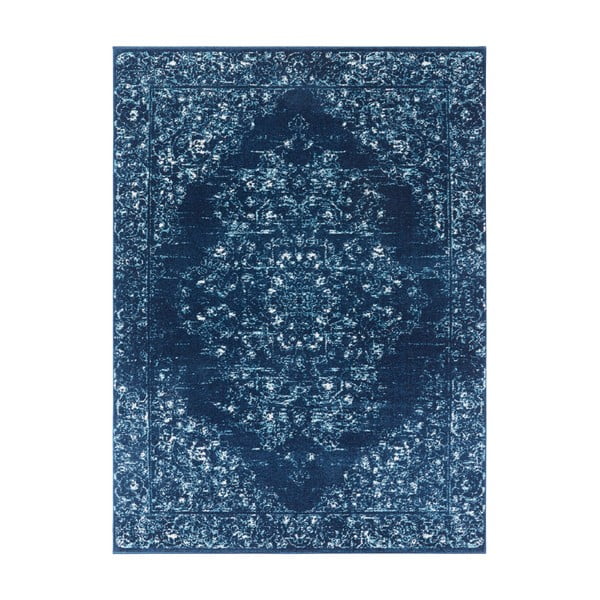 Ciemnoniebieski dywan Nouristan Pandeh, 160x230 cm