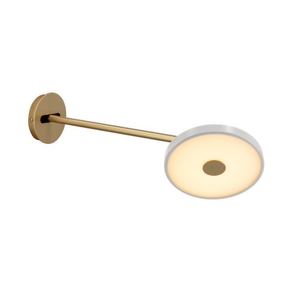 Kinkiet LED ze ściemniaczem w kolorze srebra ø 15 cm Asteria Wall Long – UMAGE-image-2