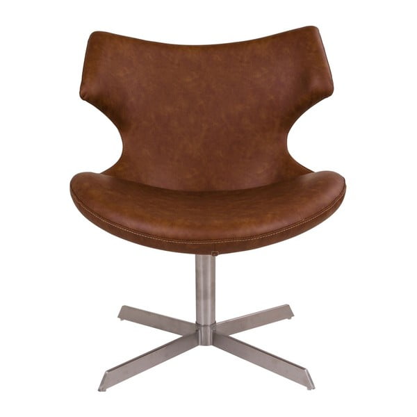 Brązowy fotel House Nordic Zampi-image-3