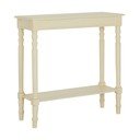 Konsola z litego drewna sosnowego w kolorze kości słoniowej 30x80 cm Heritage – Premier Housewares