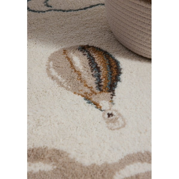 Kremowy dywan dziecięcy 160x235 cm Hot Air Balloon – Hanse Home-image-3