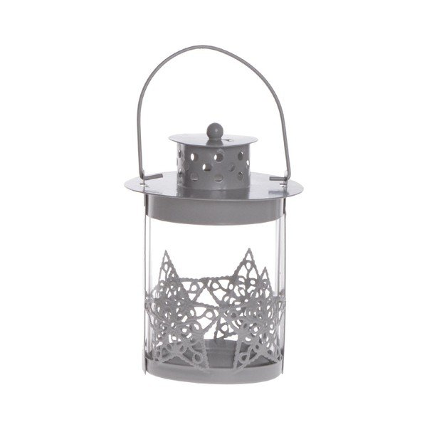 Lampion Star Grey