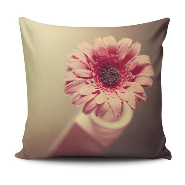 Poduszka z domieszką bawełny Cushion Love Rose, 45x45 cm