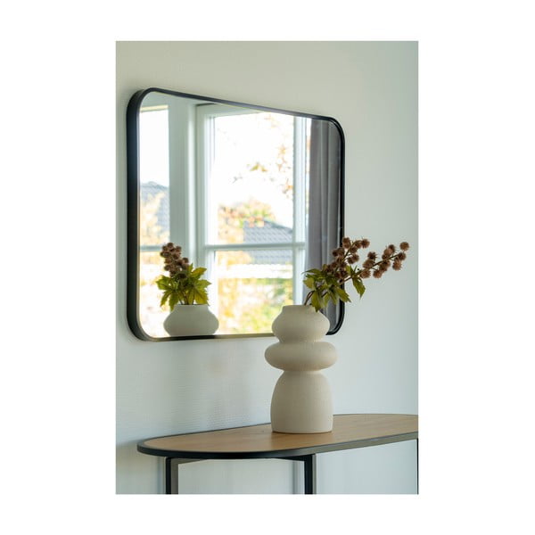 Kremowy kamionkowy wazon (wysokość 26,5 cm) – House Nordic-image-2