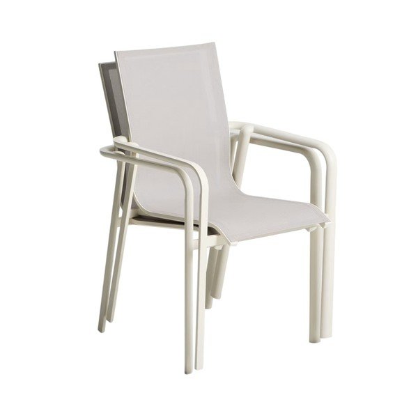 Beżowe krzesło ogrodowe Canea – Kave Home-image-4