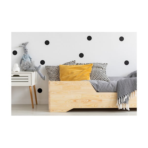 Łóżko dziecięce z drewna sosnowego Adeko Mila BOX 1, 100x180 cm-image-1
