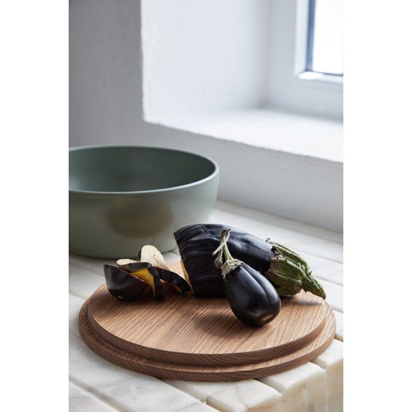 Zielona kamionkowa miska do serwowania ø 25 cm Pacifica – Casafina-image-3