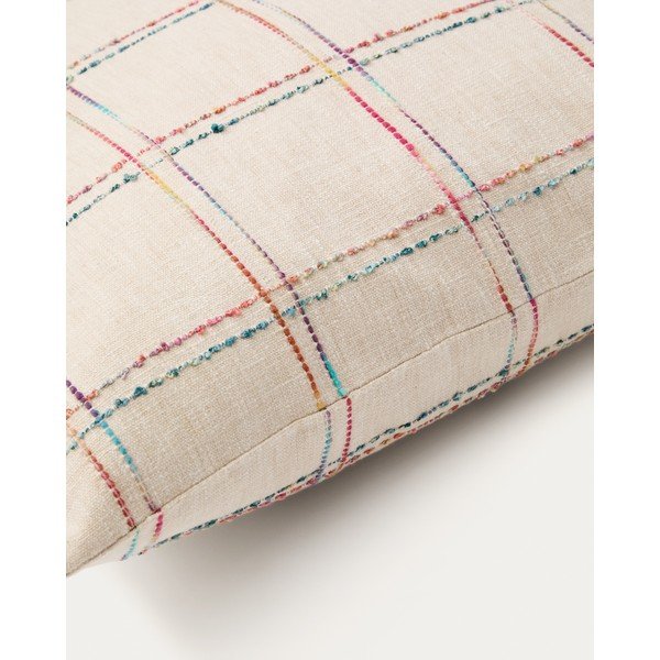 Poszewka na poduszkę z mieszanki bawełny 45x45 cm Nety – Kave Home-image-3