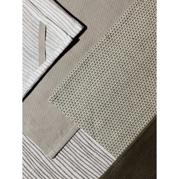 Zestaw 2 białych bawełnianych ścierek kuchennych Blomus Pattern, 50x70 cm-image-1