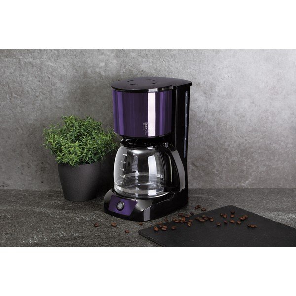 Fioletowy ekspres przelewowy Purple Metallic Line – BerlingerHaus-image-1
