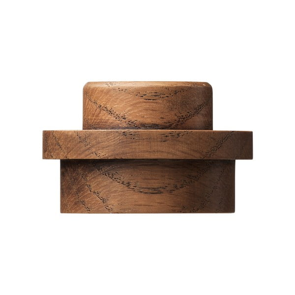 Zestaw 3 haczyków ściennych z drewna dębowego bejcowanego na ciemno LEGO® Wood-image-4