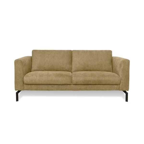 Musztardowa sofa 165 cm Gomero – Scandic