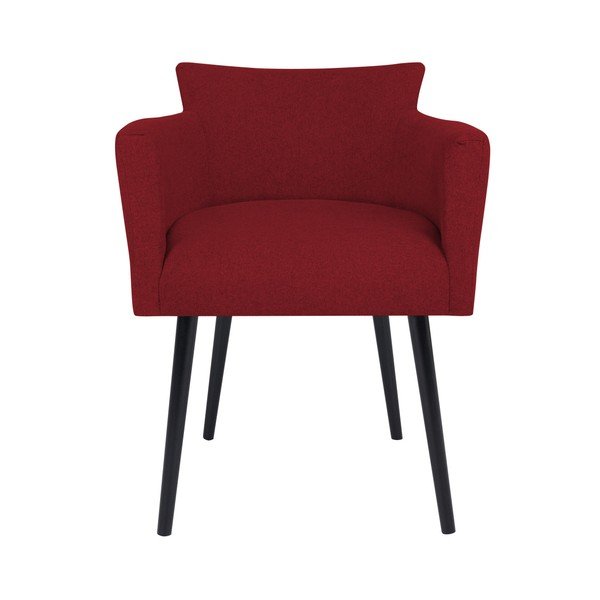 Czerwone krzesło z podłokietnikami Windsor & Co Sofas Gemini-image-4