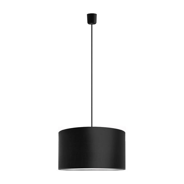 Czarna lampa wisząca Sotto Luce MIKA, Ø 40 cm