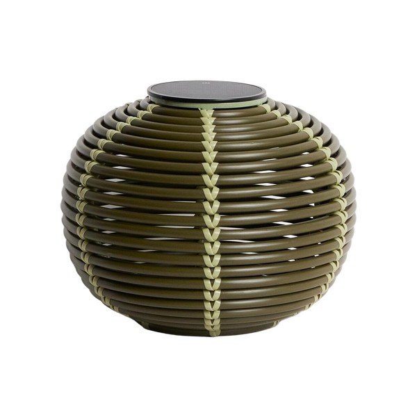 Lampa zewnętrzna stołowa/przenośna LED solarna/na USB ø 25 cm Garoina – Kave Home