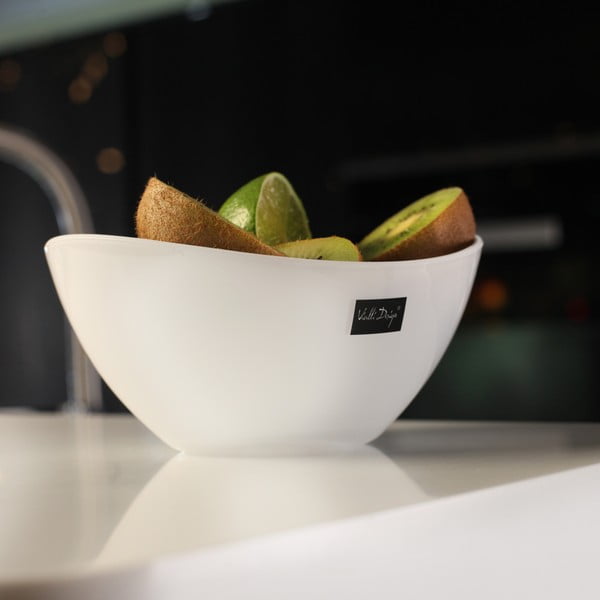 Biała miseczka Vialli Design, 16 cm-image-1
