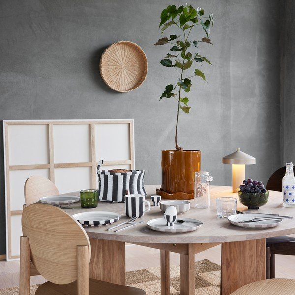 Kamionkowa ręcznie wykonana osłonka na doniczkę ø 21,5 cm Nami – OYOY Living Design-image-1