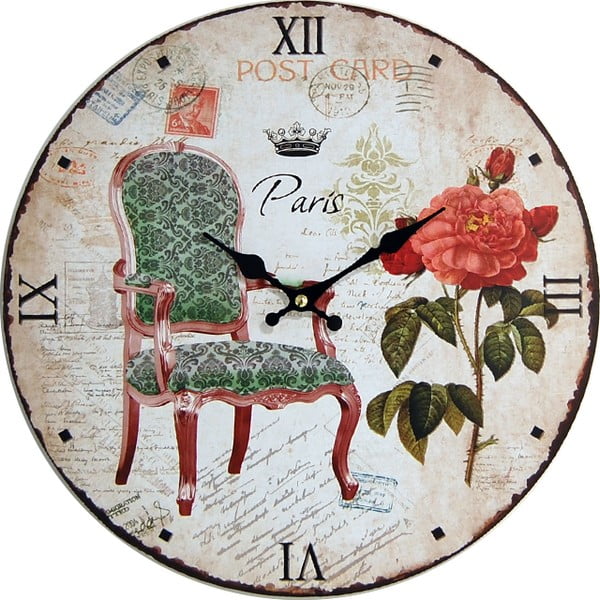 Zegar ścienny Post Paris