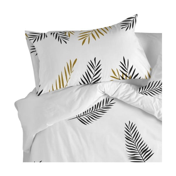 Bawełniane poszewki na poduszki zestaw 2 szt. 50x75 cm Foliage – Blanc-image-1