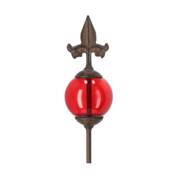 Metalowe wbijane dekoracje ogrodowe zestaw 3 szt. Fleur De Lys – Esschert Design-image-3