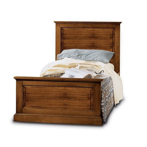 Drewniane łóżko jednoosobowe Castagnetti Noce, 90 x 195 cm