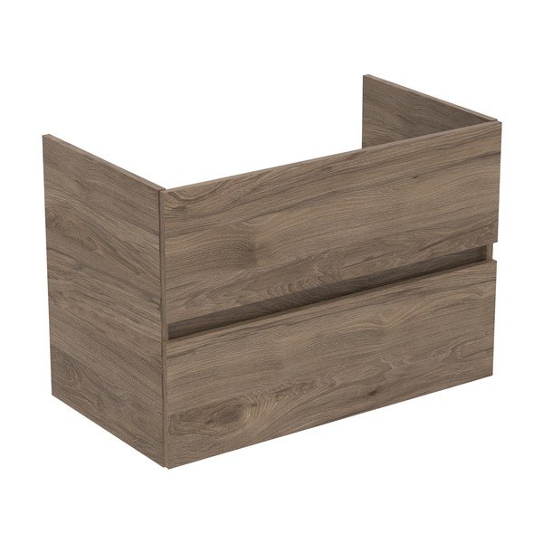 Wisząca szafka pod umywalkę w dekorze orzecha 80x55 cm Eurovit+ – Ideal Standard-image-1