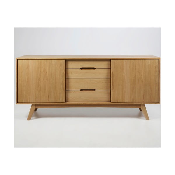 Komoda 2-drzwiowa z 4 szufladami Actona Marte-image-4