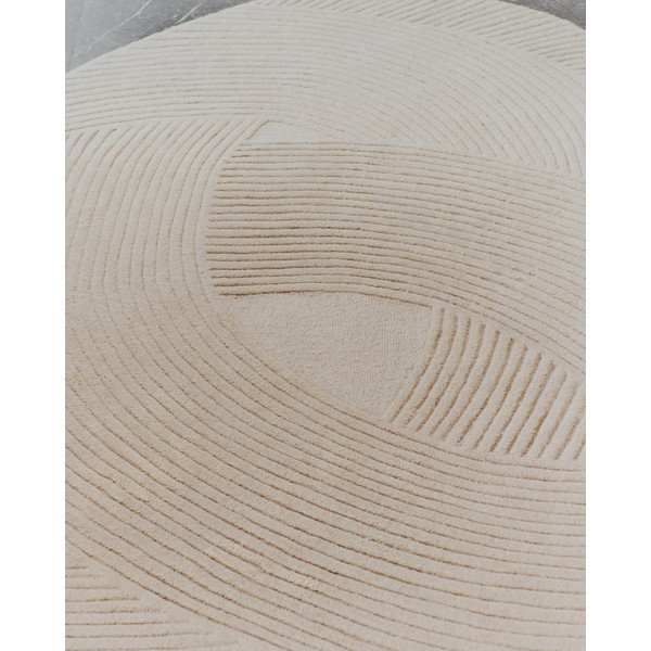 Kremowy wełniany dywan tkany ręcznie 160x230 cm Domm – Kave Home-image-2