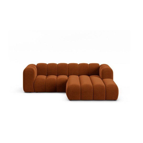 Pomarańczowy narożnik (prawostronny) Lupine – Micadoni Home